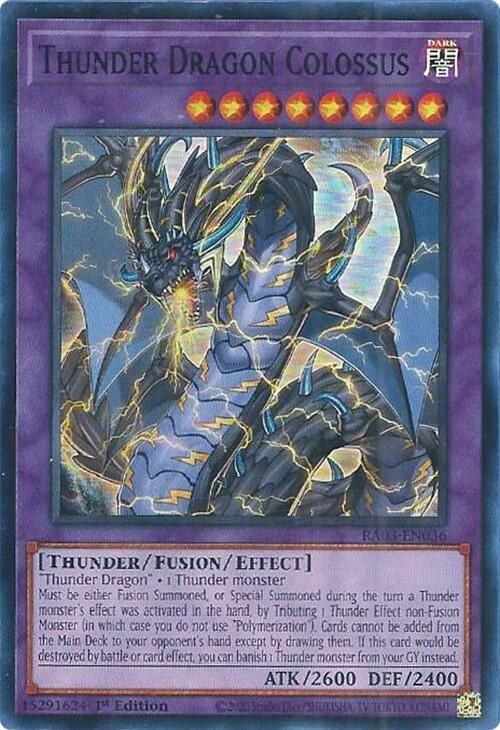 Thunder Dragon Colossus - 1st Edition