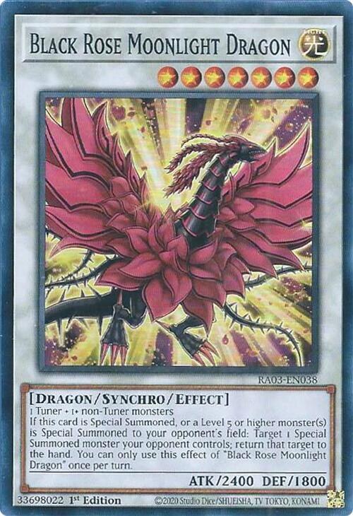 Black Rose Moonlight Dragon - 1st Edition