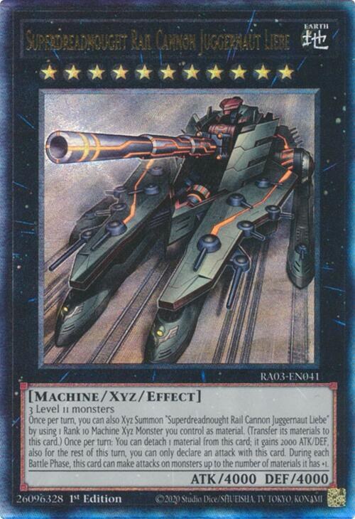 Superdreadnought Rail Cannon Juggernaut Liebe - Pur