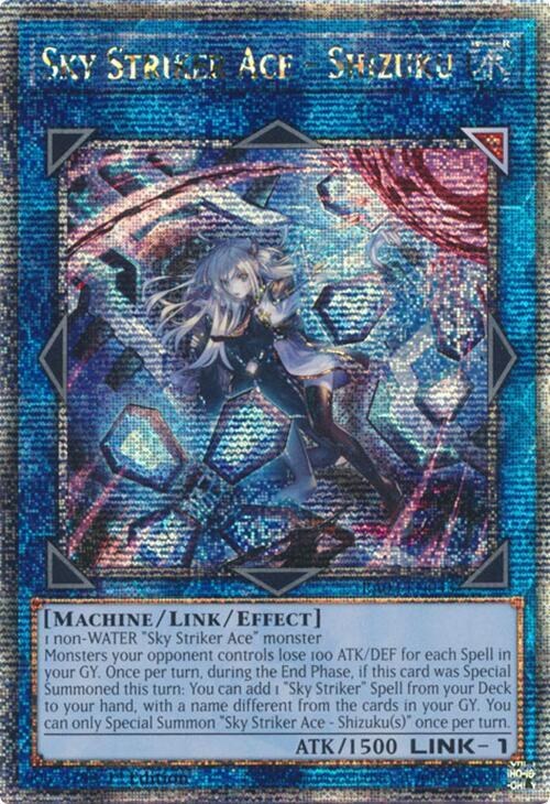Sky Striker Ace - Shizuku - Alternate Art Quarter Century 