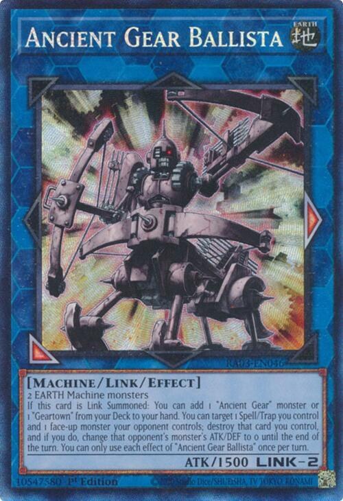 Ancient Gear Ballista - Pcr