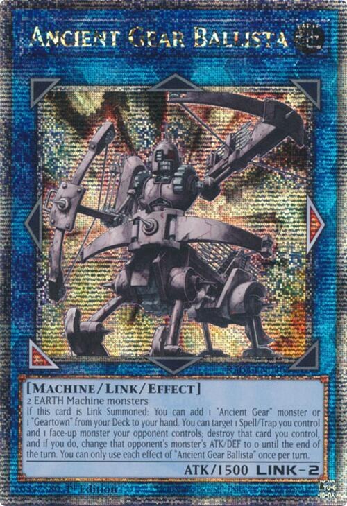 Ancient Gear Ballista - Quarter Century Secret Rare