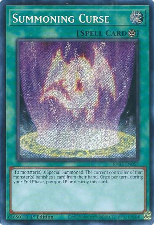 Summoning Curse - Secret Rare