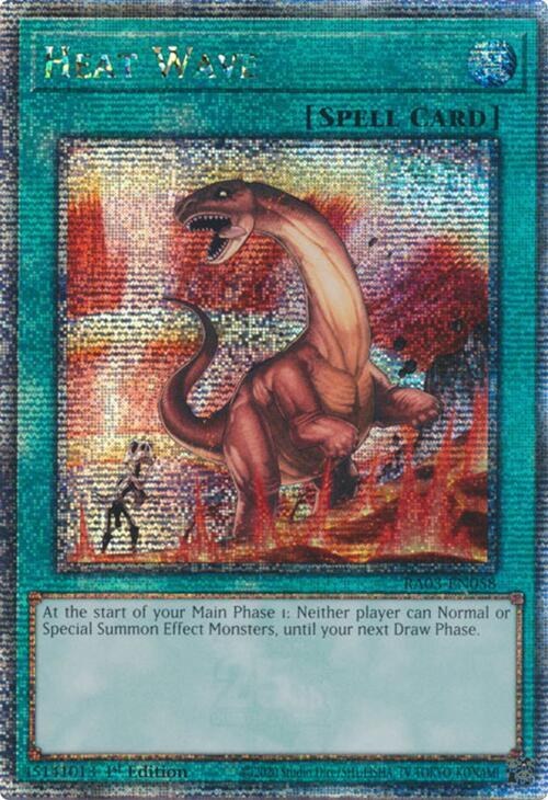Heat Wave - Quarter Century Secret Rare