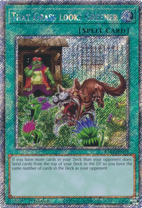 That Grass Looks Greener - Platinum Secret Rare