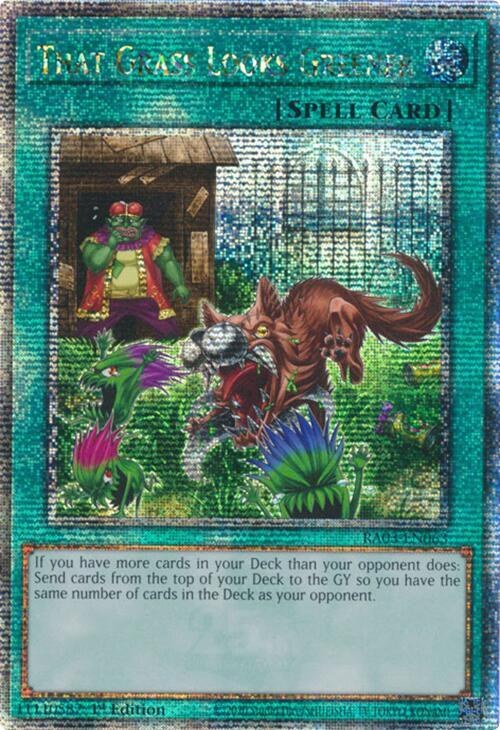 That Grass Looks Greener - Quarter Century Secret Rare