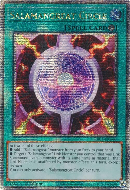 Salamangreat Circle - Quarter Century Secret Rare