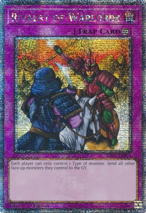 Rivalry of Warlords - Quarter Century Secret Rare
