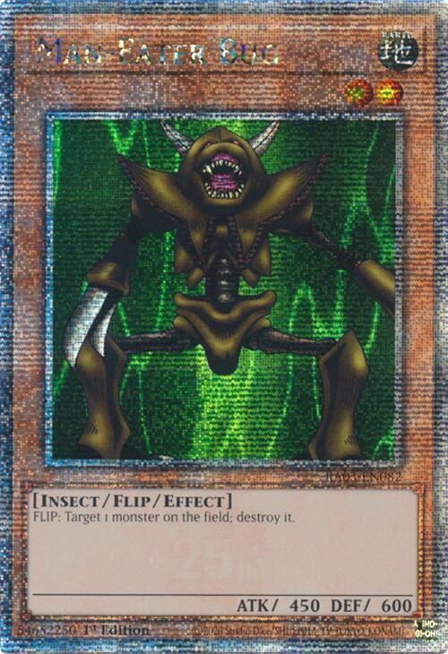 Man-Eater Bug - Quarter Century Secret Rare