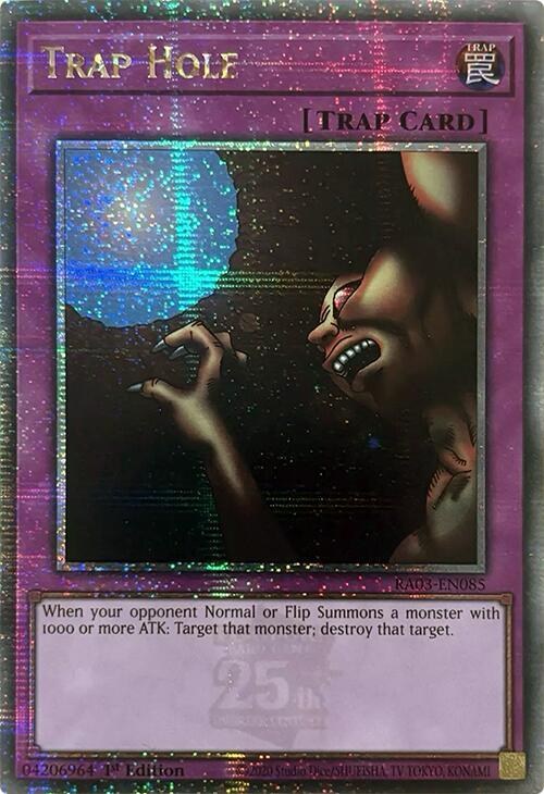 Trap Hole - Quarter Century Secret Rare