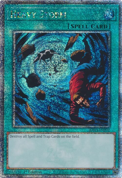 Heavy Storm - Quarter Century Secret Rare