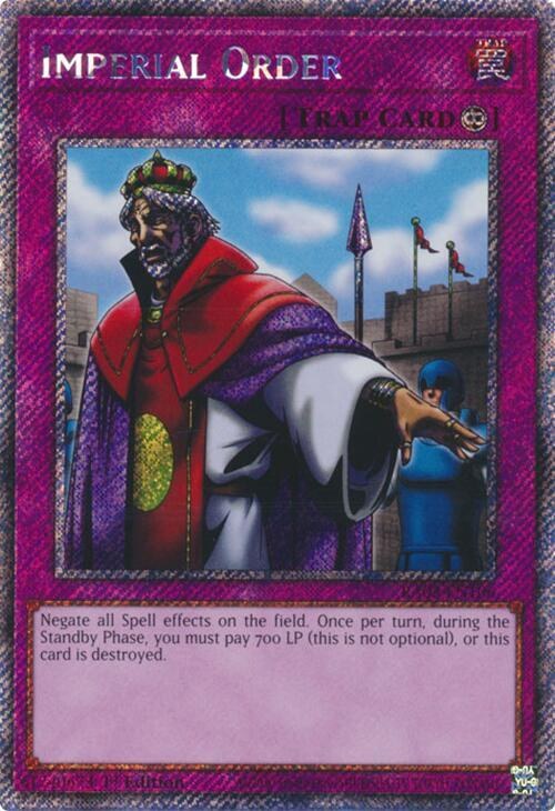 Imperial Order - Platinum Secret Rare