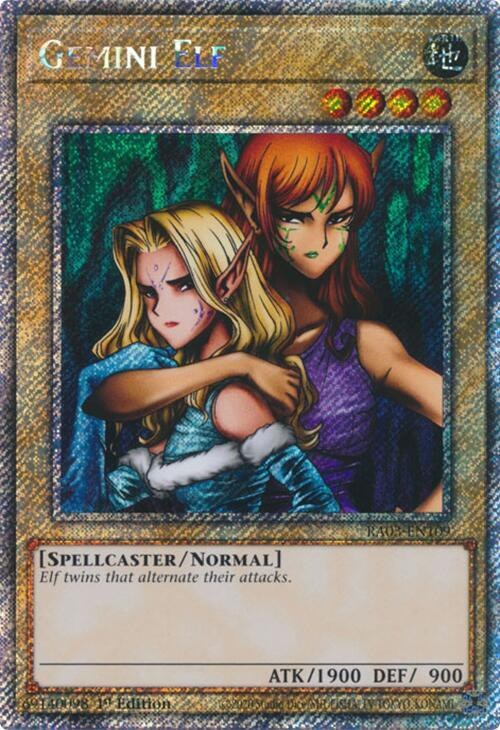 Gemini Elf - Platinum Secret Rare