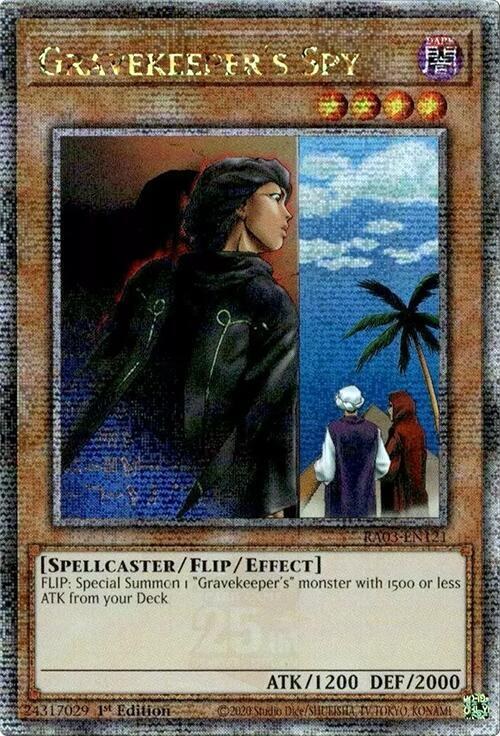 Gravekeeper's Spy - Quarter Century Secret Rare