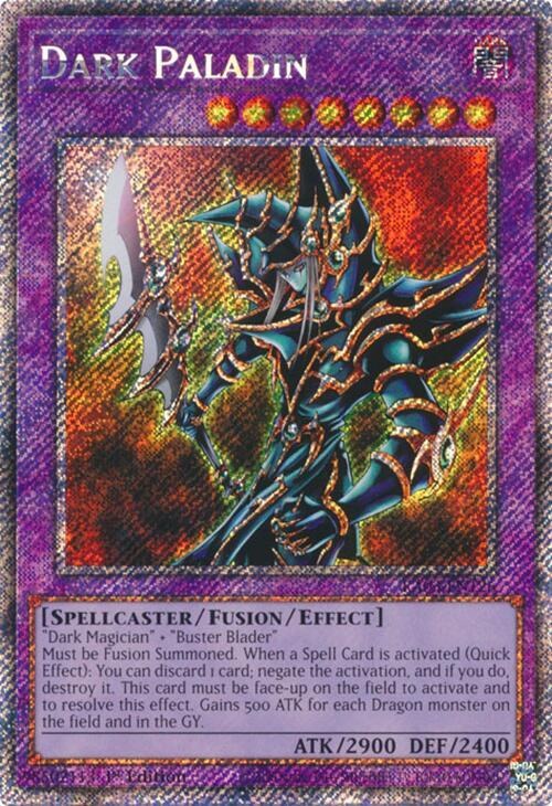 Dark Paladin - Platinum Secret Rare
