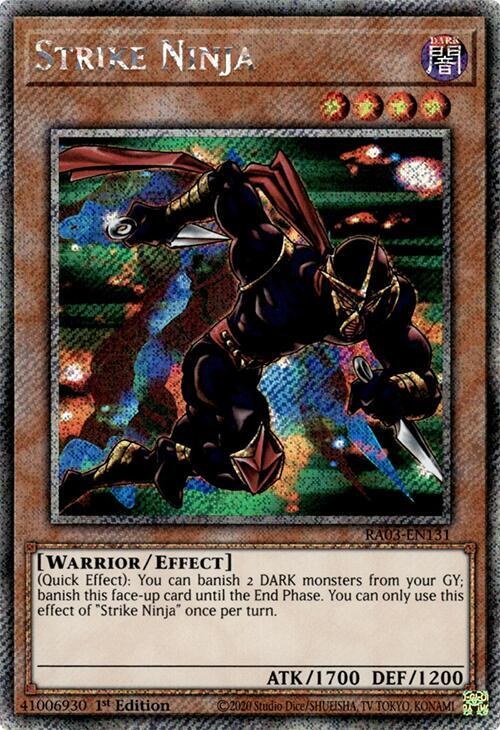Strike Ninja - Platinum Secret Rare