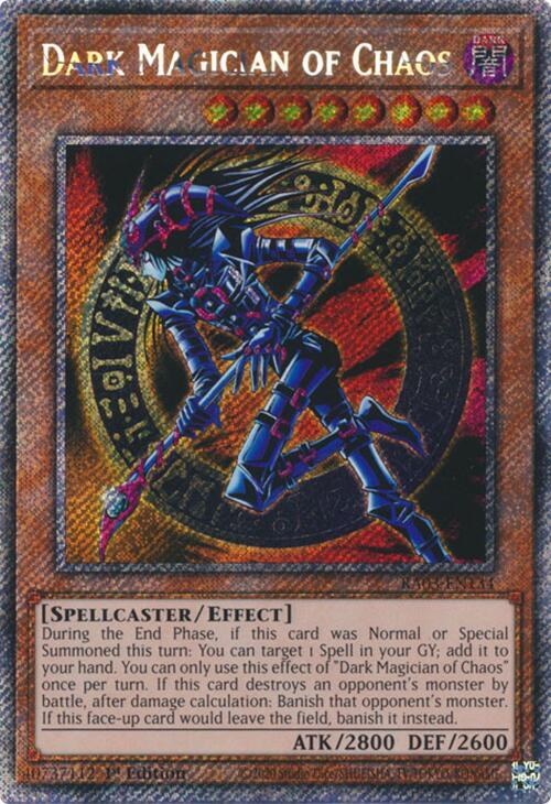 Dark Magician of Chaos - Platinum Secret Rare