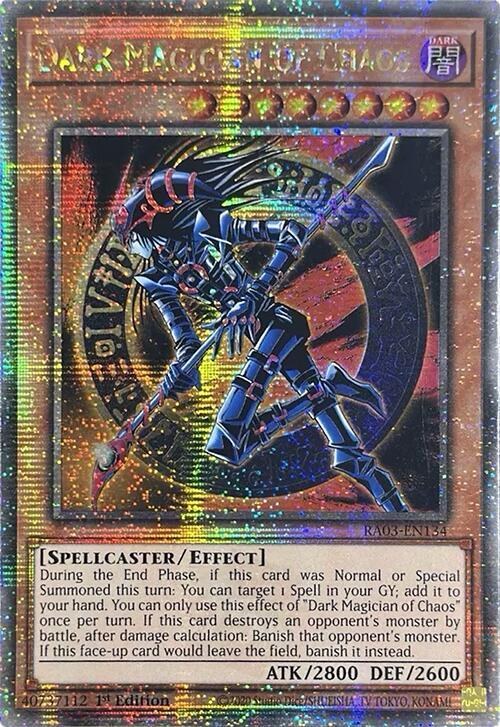Dark Magician of Chaos - Quarter Century Secret Rare