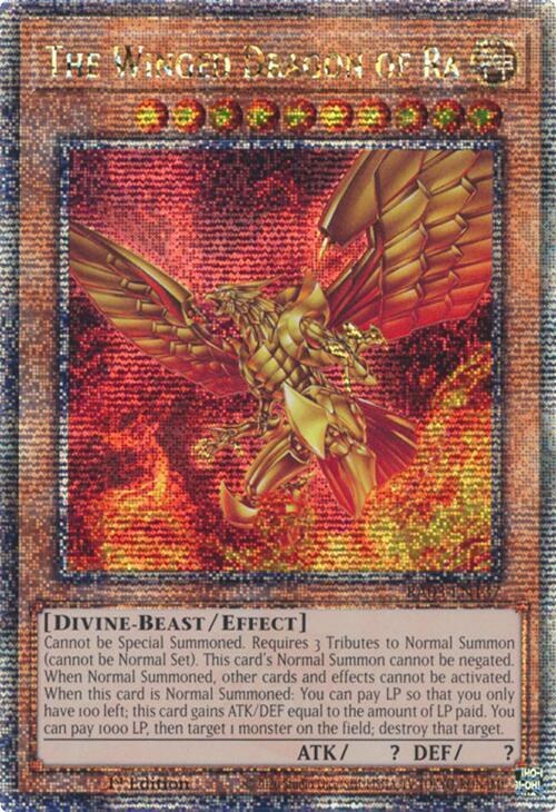 The Winged Dragon of Ra - Quarter Century Secret Rare