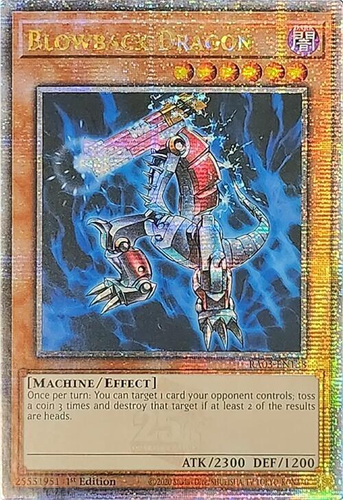 Blowback Dragon - Quarter Century Secret Rare