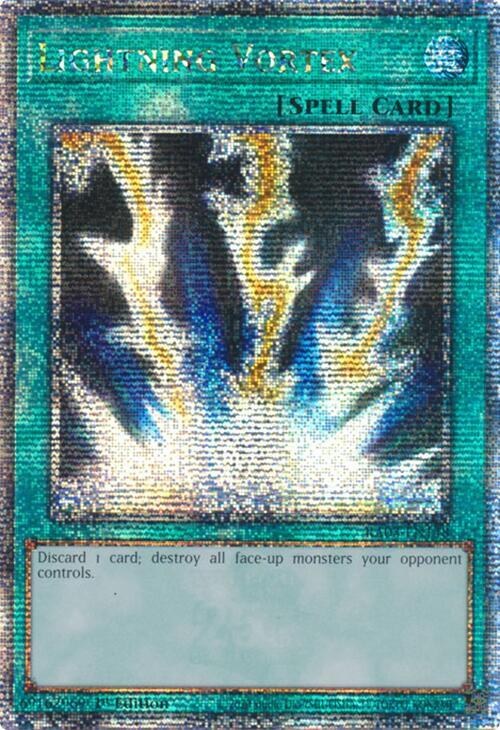 Lightning Vortex - Quarter Century Secret Rare
