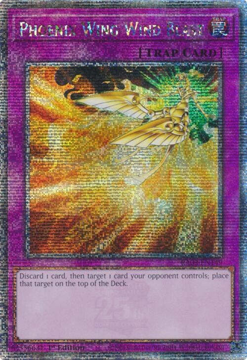 Phoenix Wing Wind Blast - Quarter Century Secret Rare