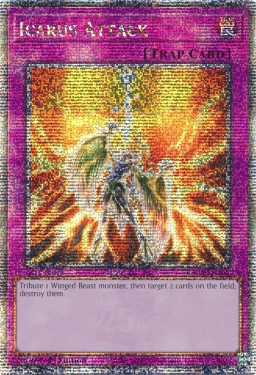 Icarus Attack - Quarter Century Secret Rare