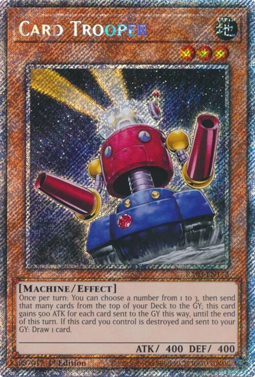 Card Trooper - Platinum Secret Rare