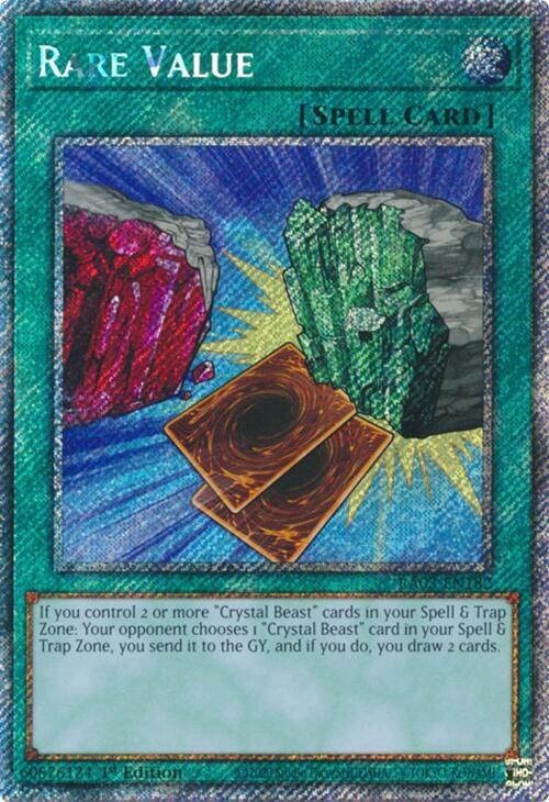 Rare Value - Platinum Secret Rare
