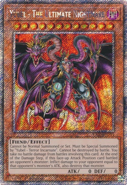 Yubel - The Ultimate Nightmare - Platinum Secret Rare