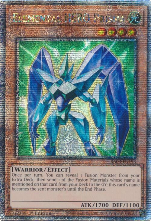 Elemental HERO Prisma - Quarter Century Secret Rare