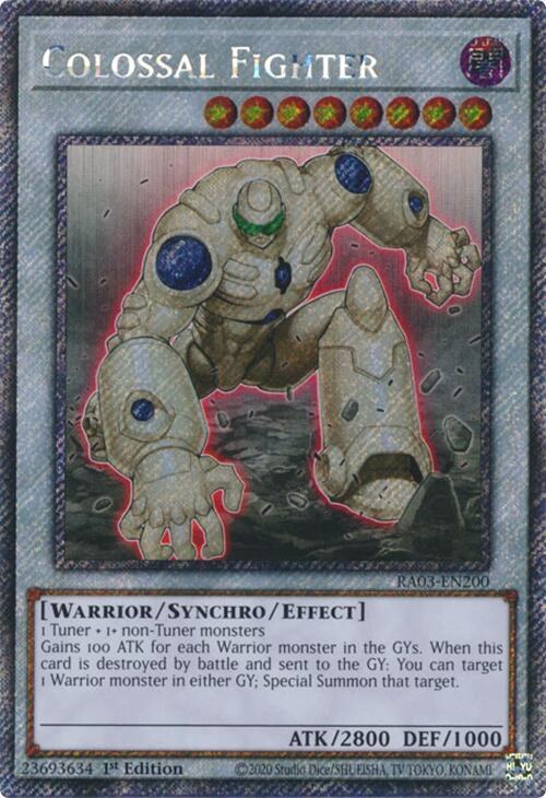 Colossal Fighter - Platinum Secret Rare