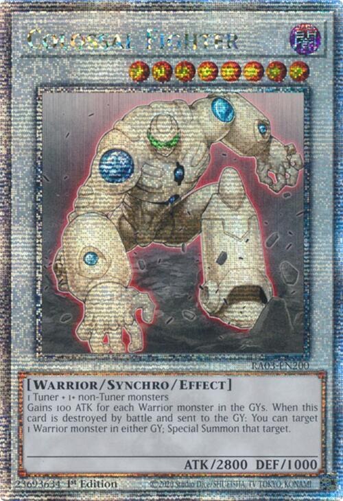 Colossal Fighter - Quarter Century Secret Rare