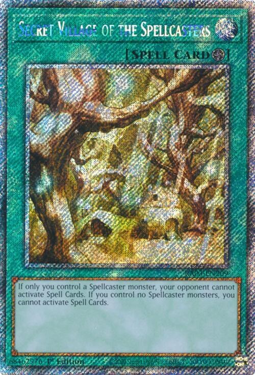 Secret Village of the Spellcasters - Platinum Secret Rare