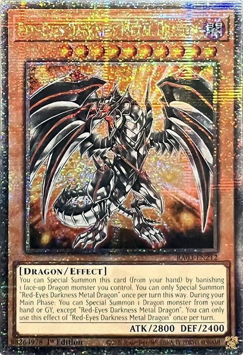 Red-Eyes Darkness Metal Dragon - Quarter Century Secret Rare