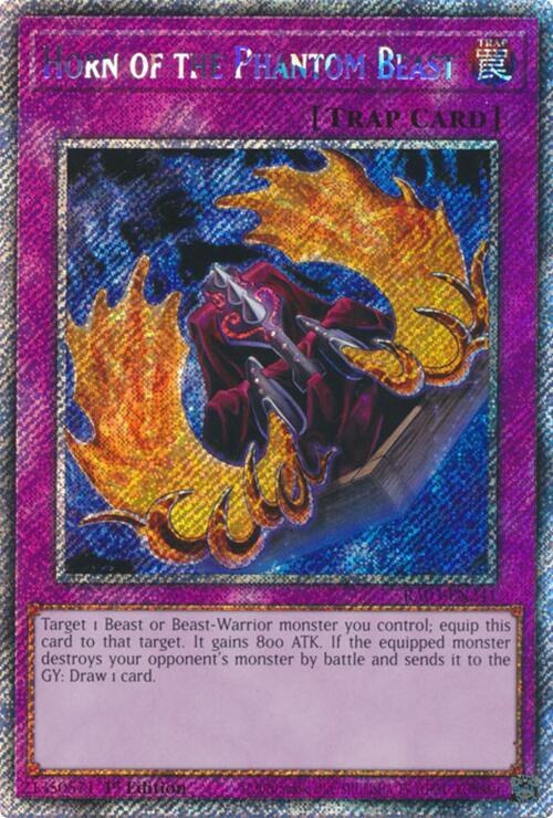 Horn of the Phantom Beast - Platinum Secret Rare