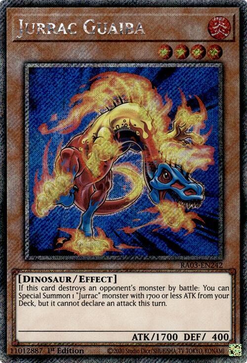 Jurrac Guaiba - Platinum Secret Rare