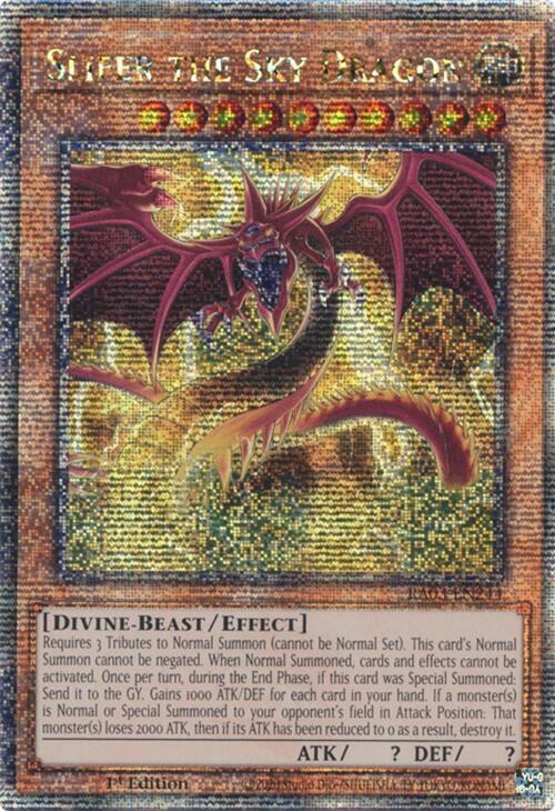 Slifer the Sky Dragon - Quarter Century Secret Rare