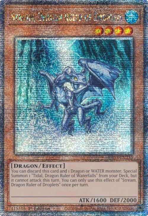 Stream, Dragon Ruler of Droplets - Quarter Century Secret Rare