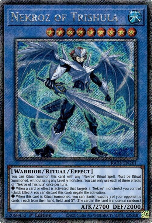 Nekroz of Trishula - Platinum Secret Rare