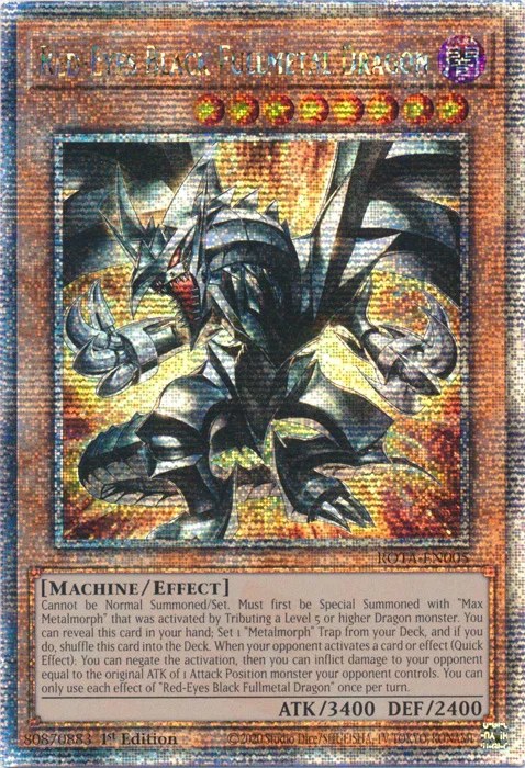 Red-Eyes Black Fullmetal Dragon - Quarter Century Secret Rare