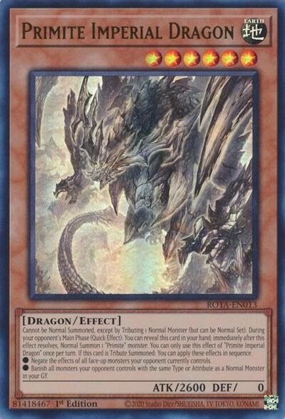 Primite Imperial Dragon - 1st Edition
