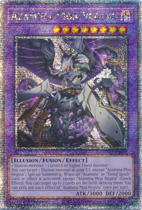 Azamina Moa Regina - Quarter Century Secret Rare