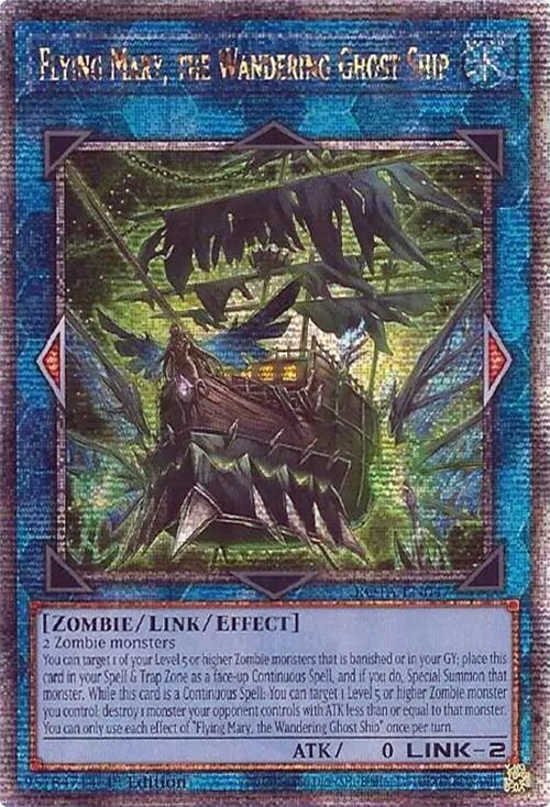 Flying Mary, the Wandering Ghost Ship - Quarter Century Secret Rare