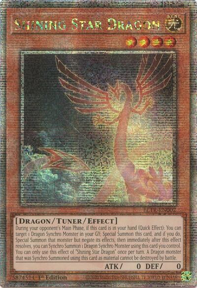 Shining Star Dragon - Quarter Century Secret Rare