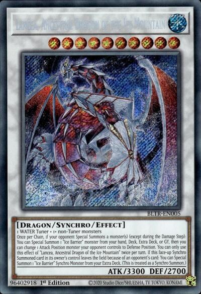 Lancea, Ancestral Dragon of the Ice Mountain - 1st Edition