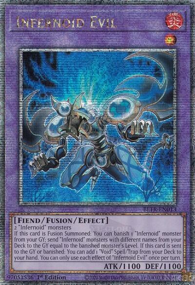 Infernoid Evil - Quarter Century Secret Rare