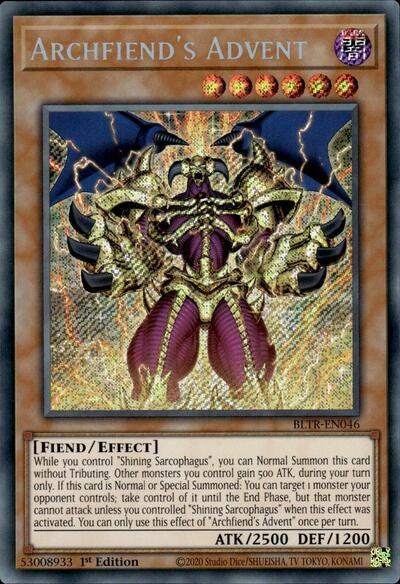 Archfiend's Advent - 1st Edition