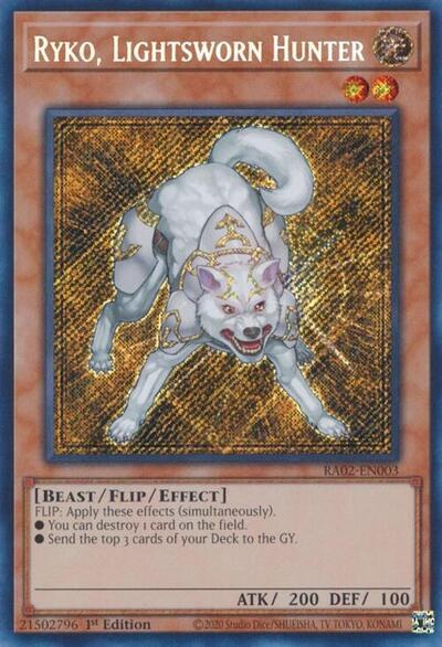 Ryko, Lightsworn Hunter - Secret Rare