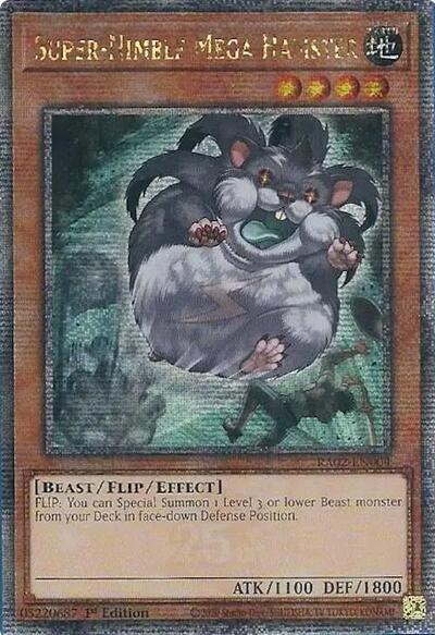 Super-Nimble Mega Hamster - Quarter Century Secret Rare